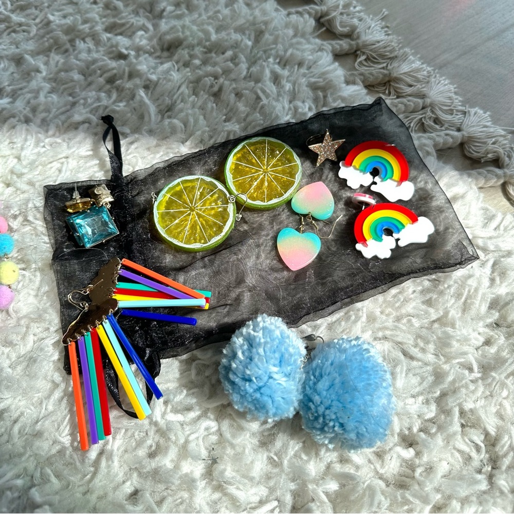 Fun colorful Earring/Jewelry Bundle